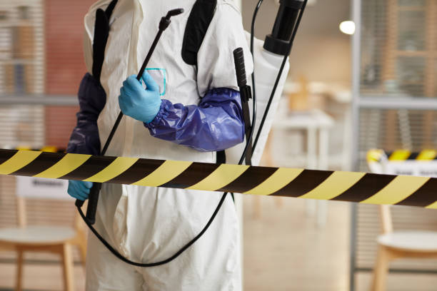 Professional Trauma Scene Cleanup technician working in York Beach, ME